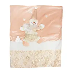 GENERICO - Fundas de Sillas Navideñas diseño Muñeco de Nieve
