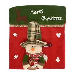 GENERICO - Fundas de Sillas Navideñas diseño Muñeco de Nieve