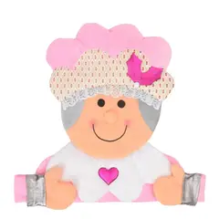 GENERICO - Fundas de Sillas Navideñas diseño Mama Noela