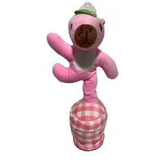 GENERICO - Capibara Bailarin Recargable Repite Palabras Musical Rosado