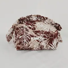 GENERICO - Neceser Porta Cosmético Estampado 21 x 13 x 11 cm - Tierra Marrón