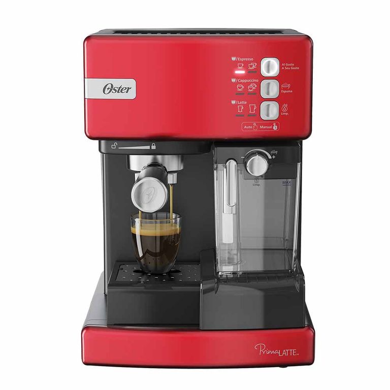 Cafetera Automática de Espresso Prima Latte I BVSTEM6603R rojo