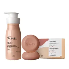 NATURA - Tododia Nuez Pecán y Cacao Crema Nutritiva con Jabones en Barra