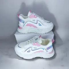 GENERICO - ZAPATILLA DE MUJER STEEL - ROSA - 986