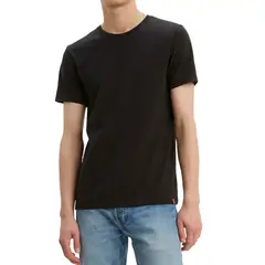 LEVIS - Polo Hombre 2 Pack Crewneck Negro