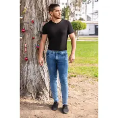 ZOHAR - PANTALON JEAN PARA HOMBRE - ZAC - HIPO BIO BLEACH