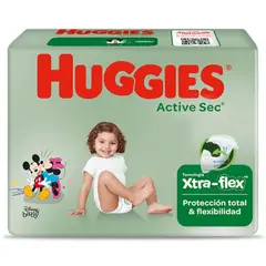 HUGGIES - Pañal Active Sec Xpad Talla XG 48 unid