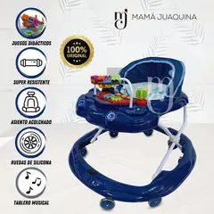 BABY - Andador con Tablero Musical «CRECELIE» Blue
