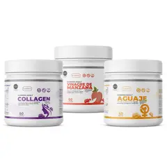 NIBRAY - Calageno con Aguaje y Vinagre de Manzana Pack Beauty