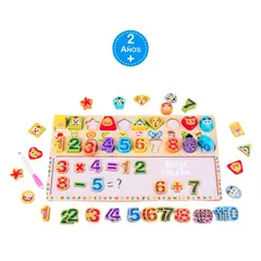 EDUCA - Tablero Matemático - Aprendiendo Formas Números y Animales