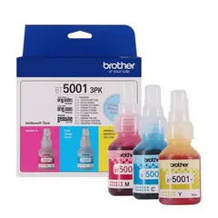 BROTHER - Tripack de Tintas BT5001 3PK Colores