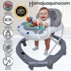 BABY - Andador con Tablero Musical «CRECELIE» Gray