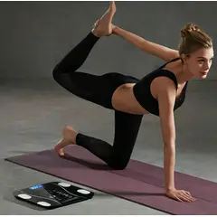 JM IMPORT - Balanza Smart Digital Bluetooth 180kg Control de Peso Inteligente