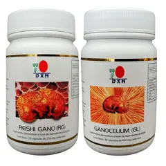 DXN - Ganoderma Reishi Rg & Ganocelium Gl 02 Potes 30 Capsulas