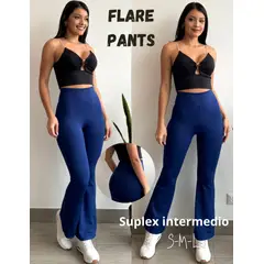 GENERICO - PANTALON SIRENA ACAMPANADO SUPLEX INTERMEDIO