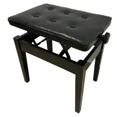GENERICO - BANQUETA DE BASE DE MADERA AJUSTABLE