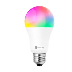 TEROS - Foco Smart LED TE9103RGB Iluminación RGB 9W Socket E27 Wi-Fi