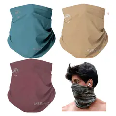 GENERICO - Pack x3 Cuellera Bandana PB14 Deportiva Antialergica Para Deporte