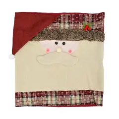 GENERICO - Fundas de Sillas Navideñas diseño Papa Noel