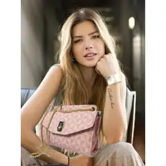 GENERICO - CARTERA BOLSO DE MANO MORRAL DOBLE CARA ELEGANTE CASUAL