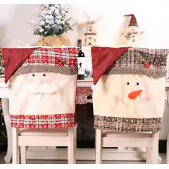 GENERICO - Fundas de Sillas Navideñas diseño gorrito
