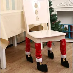 GENERICO - NAVIDAD BOTINES DE SILLA 4PZS 40X21CM