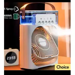 GENERICO - Mini Enfriador Humidificador de Aire portátil