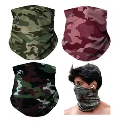 GENERICO - Pack x3 Cuellera Bandana PB28 Deportiva Antialergica Para Deporte
