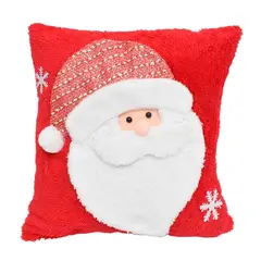 GENERICO - Funda Cojin Navideño diseño Papa Noel