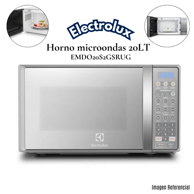 Horno Microondas de 20L - EMDO20S2GSRUG