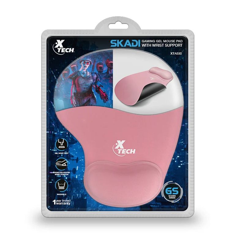 PAD MOUSE COLOR ROSADO