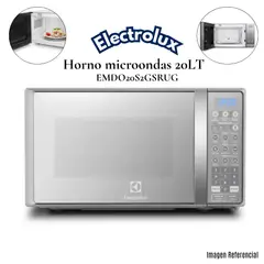 ELECTROLUX - Horno Microondas de 20Lt EMDO20S2GSRUG
