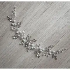 ANADE HANDMADE - TOCADO TIARA ACCESORIO CABELLO JOYAS DE NOVIA
