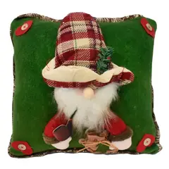 GENERICO - Funda Cojin Navideño diseño Papa Noel