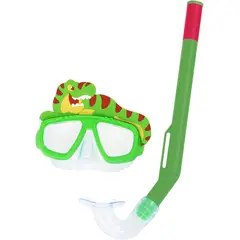 GENERICO - Snorkel de Dinosaurio para Niños BESTWAY Verde