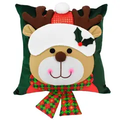 GENERICO - Funda Cojin Navideño diseño Reno