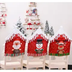 GENERICO - Fundas de Sillas Navideñas diseño gorrito