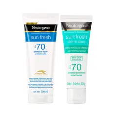 NEUTROGENA - Combo Protector Facial Fps 70 + Corporal Fps 70