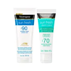 NEUTROGENA - Combo Protector Facial Fps 70 + Corporal Fps 90