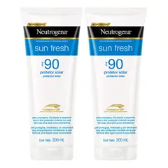 NEUTROGENA - Pack X2 Sun Fresh Bloqueador Solar Fps 90 200 Ml