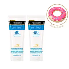 NEUTROGENA - Pack X2 Sun Fresh Bloqueador Solar Fps 90 200 Ml