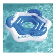 BESTWAY - Colchón Inflable Island para Sentarse X3 CoolerZ