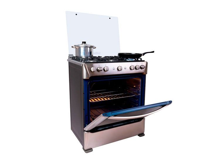 COCINA A GAS GLP/GN 6 HORNILLAS PARMA ZAF DE PIE