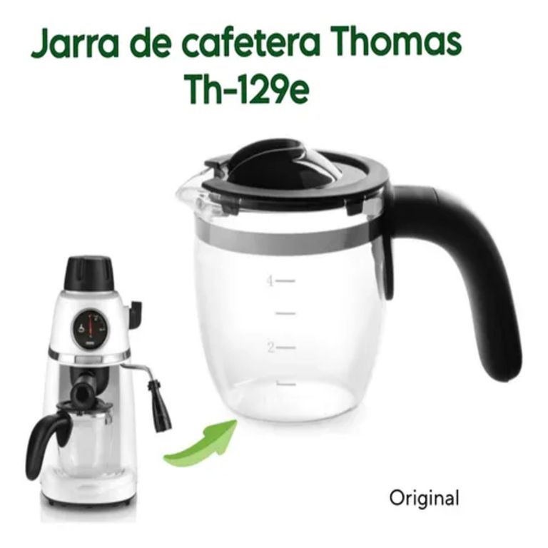 Jarra Vidrio Cafetera Espresso TH-129E 09012901