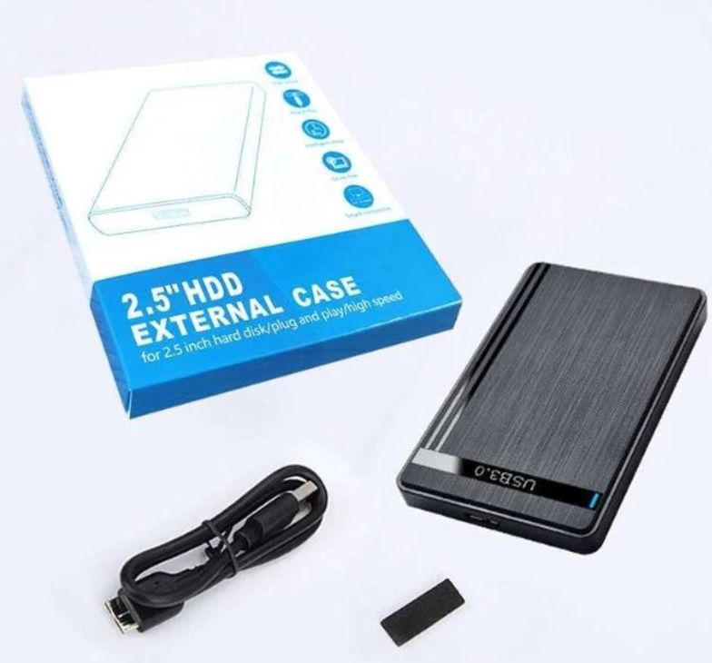 CASE EXTERNO DISCO DURO USB 3.0 SATA CARCASA SSD HDD 2.5