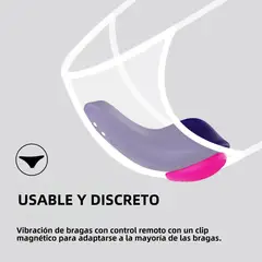 DR PINKY - Vibrador Vaginal Mujer Consolador Caroline Panty Discreto