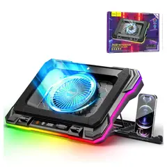 HOCO - Cooler Soporte Laptop Notebook Gamer RGB DH20