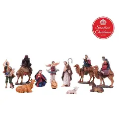 SANTINI - JG NACIMIENTO CON CAMELLOS DE 15CM 11PZ - 10.237 (025-495906)