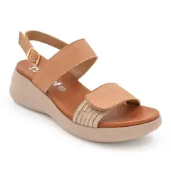 STHEF - SANDALIA MUJER CASUAL BEIGE 8013