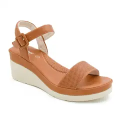 STHEF - SANDALIA MUJER CASUAL MARRON 8003